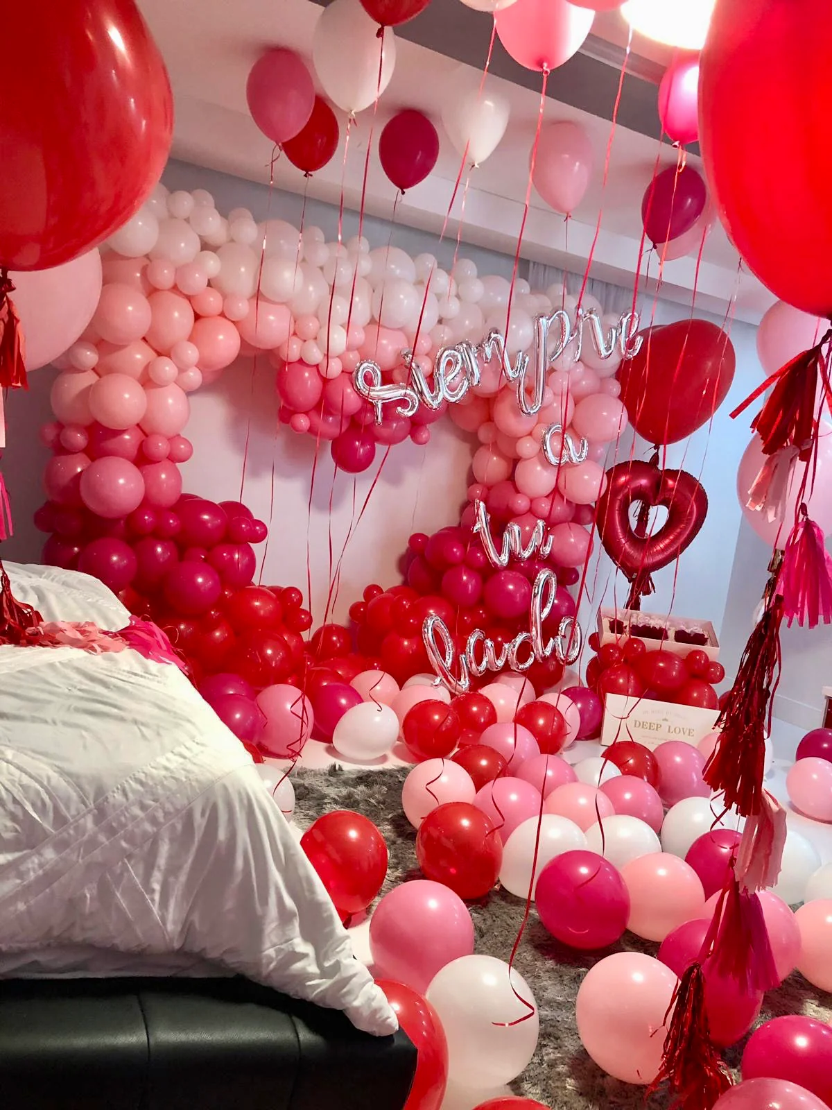 Valentine’s Room Setup & Gifts